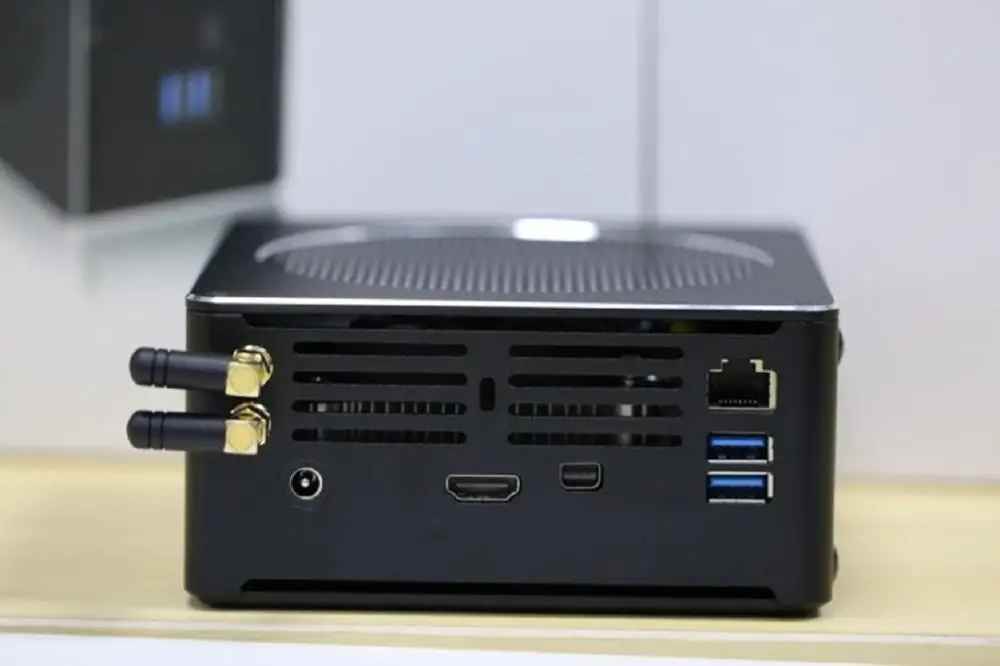Windows 10 PRO мини ПК i7 8750H 6 Core 12 Thread 2 DDR4 ram M.2 NGFF/Nvme SSD Linux маленький компьютер Intel UHD 630 DP HDMI HTPC