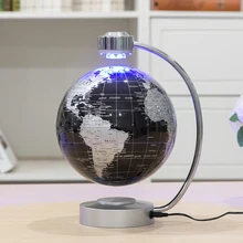 Globo magnético flutuante, antigravidade, mundo, mapa, suspensório, globo com luz, decoração para casa, escritório, presentes