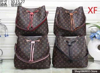 

Luxury Leather Handbags Women Bags Designer Brand Women's Shoulder Bags Large Capacity Ladies Hand Bags L320 Louis Vuitton LV-