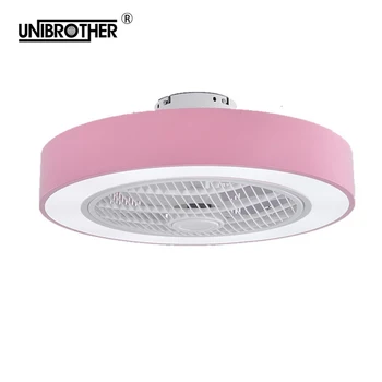 

55cm smart led ceiling fans light with remote control 110v 220v Dropshipping