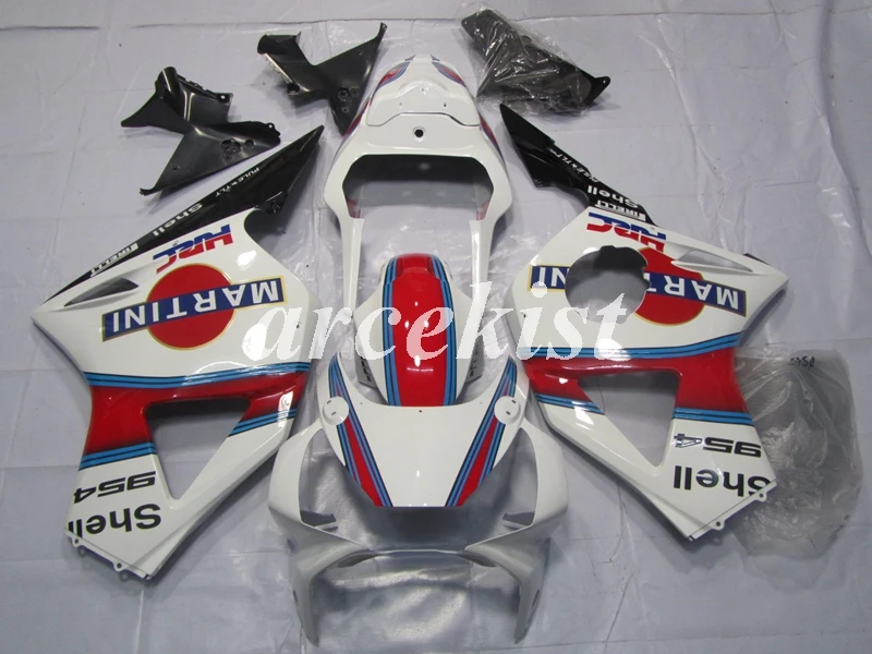4 подарки ABS мотоцикл Полный обтекатели комплект Подходит для HONDA CBR954RR CBR954 954 2002 2003 тела набор оранжевый красный - Цвет: white red