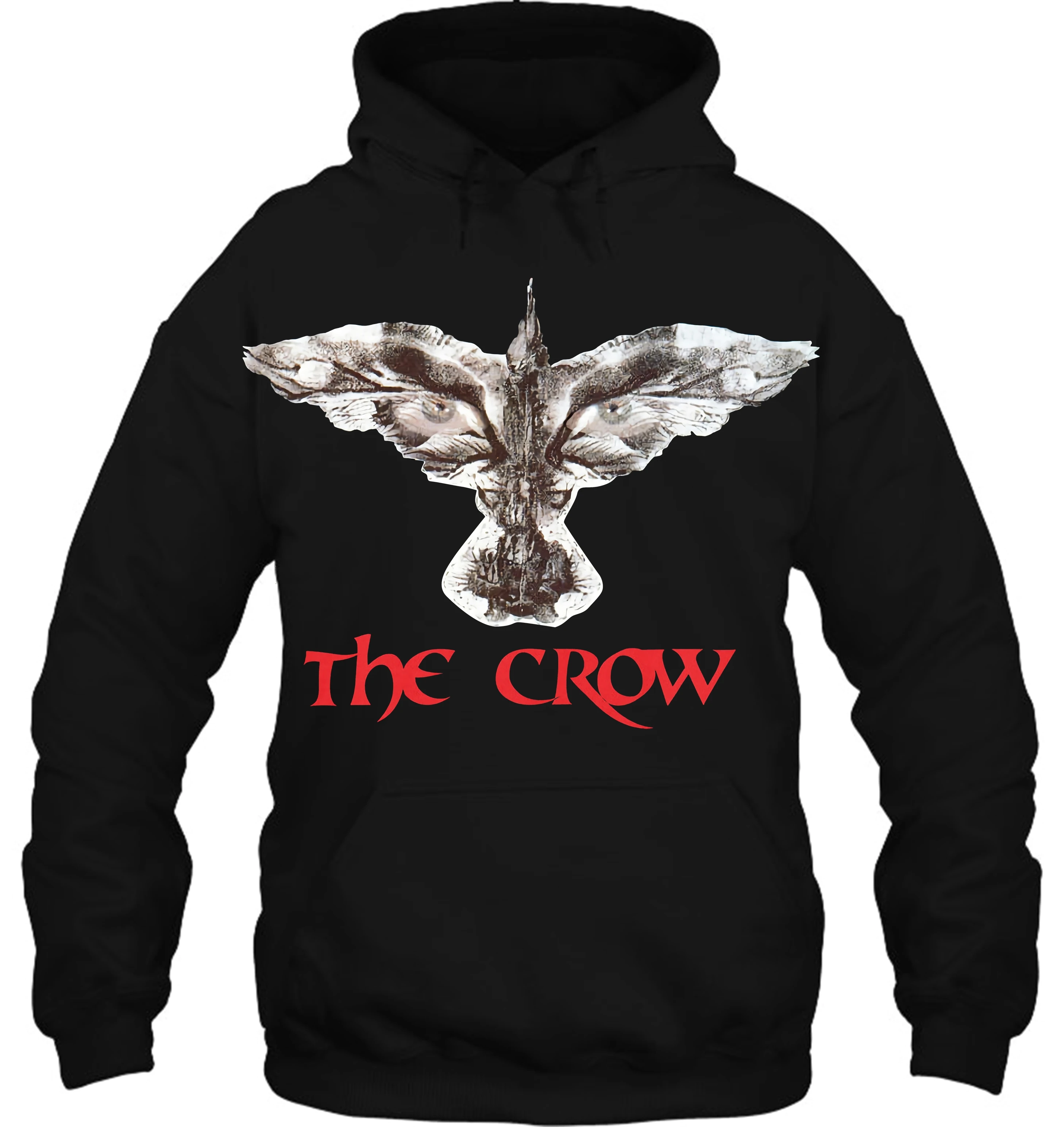 Мужская толстовка с капюшоном The Crow Movie Shirt женская уличная одежда