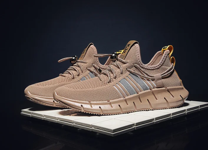 

BONJEAN Shoes Men Sneakers Flat Casual Shoes Comfortable Men Shoes 2020 Footwear Breathable Mesh Sport Sneakers tenis masculino