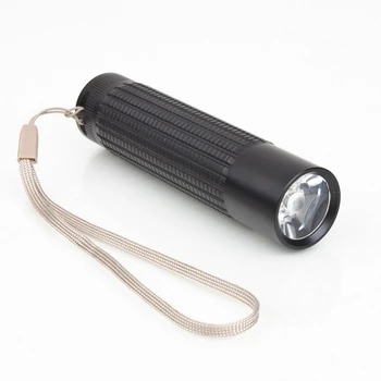 

XML Q3-WC 80-Lumen Convex Lens Flashlight Matte Aircraft Aluminum 4.5V