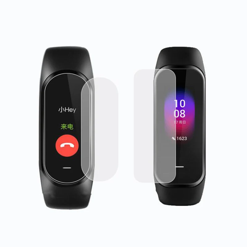 

3 шт браслет Защитная пленка для Xiaomi Эй + 1S NFC умный Браслет Эй плюс Smartband браслет защитное покрытие для экрана