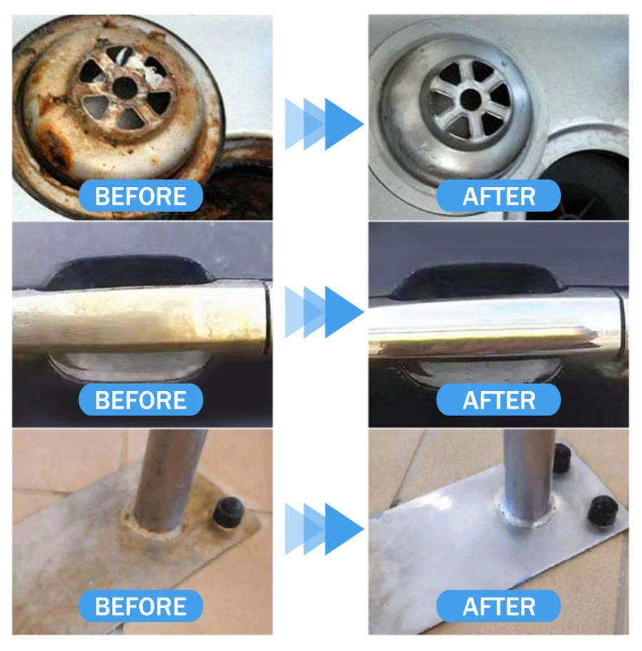 2 x 30ml Rust Converter Auto Wash Anti Corrosive Spray Paint For Cars Leathering Nozzle Windows Wheel Rust Remover