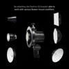 Godox AD100Pro 100Ws TTL 2.4G HSS 1/8000s Pocket Flash Light with 7.2V/2600mAh Lithium Battery 360 Full Power Flashes 0.01-1.5s 4