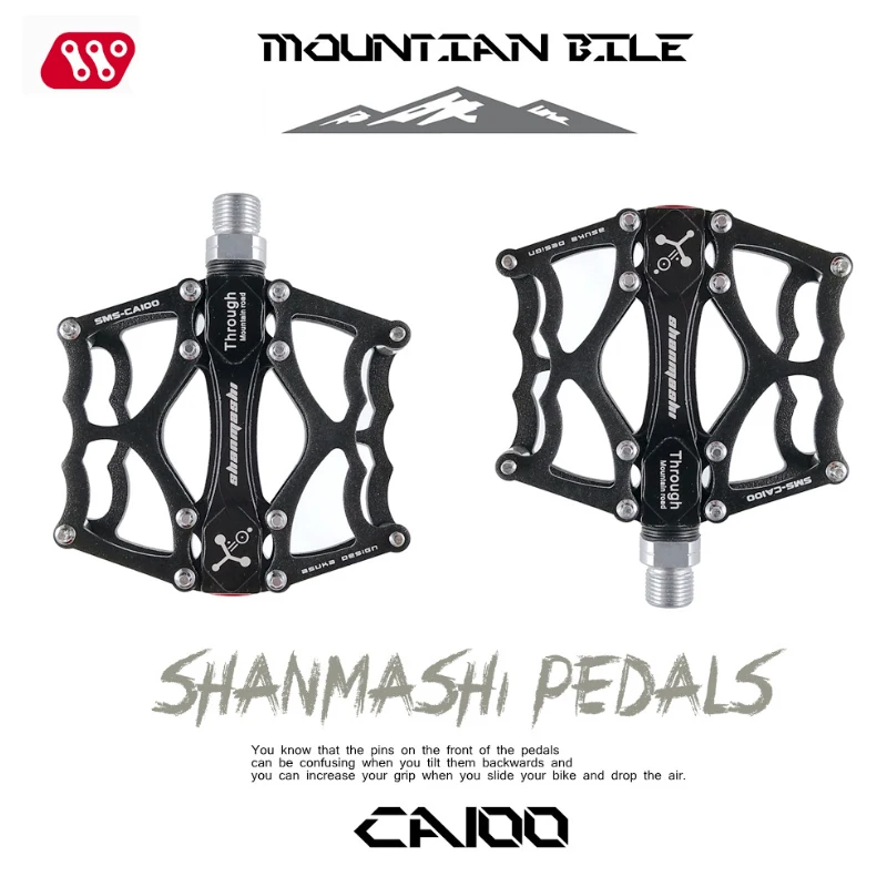 Sms Bicycle Pedals Aluminum Alloy Bearings Bike Pedals Mtb Road Cycling