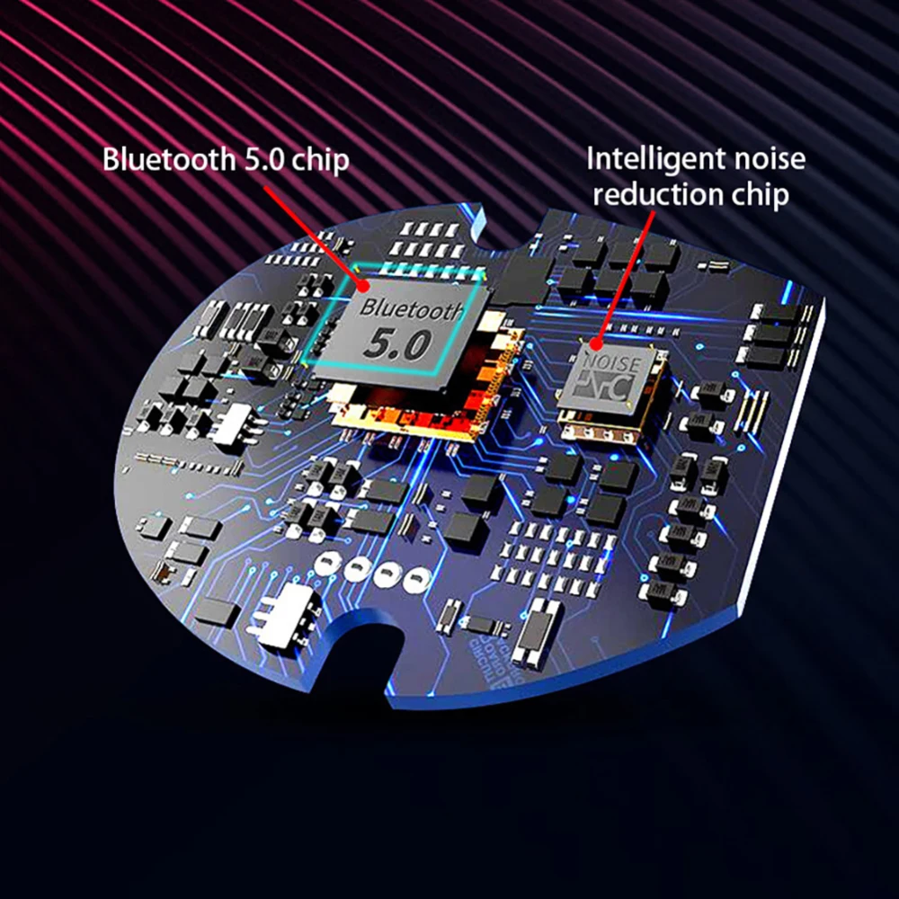 TWS Bluetooth наушники HD стерео беспроводные наушники с шумоподавлением игра Спорт Висячие шеи с микрофоном для Iphone Android