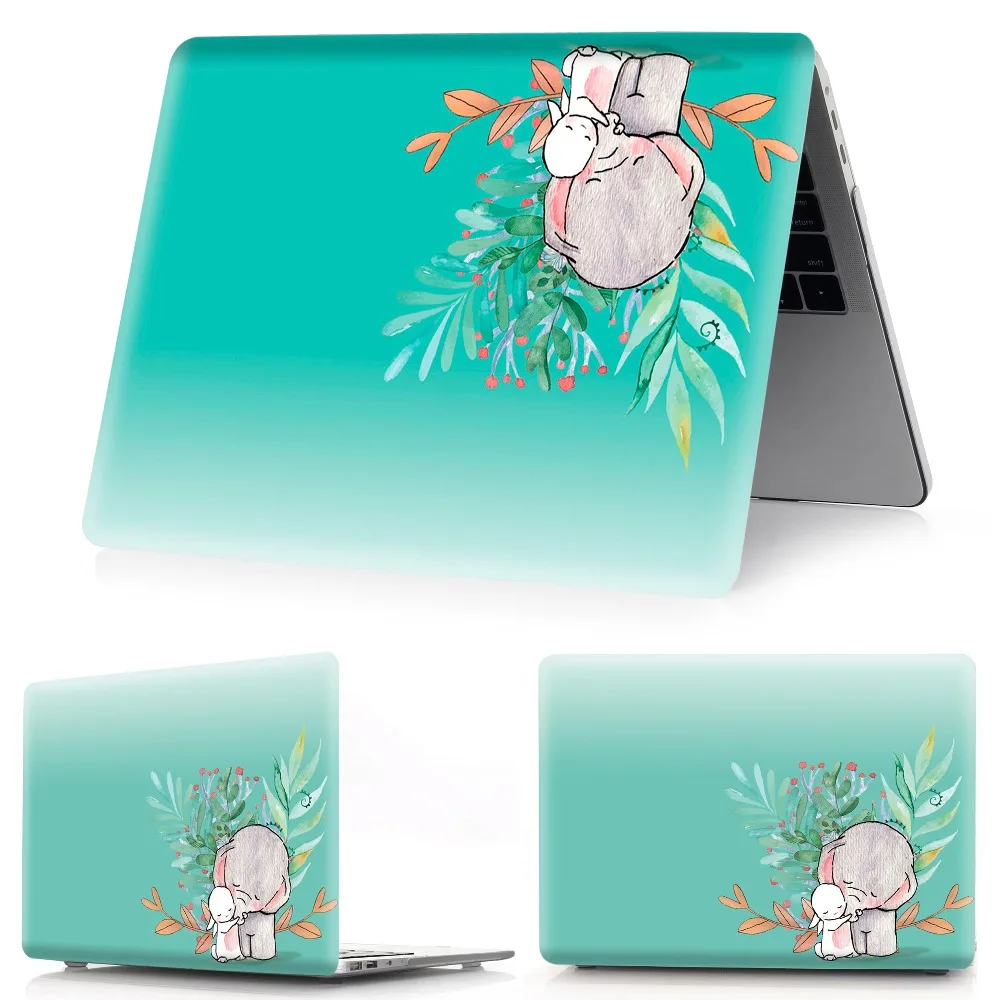 Чехол для ноутбука MacBook Air Pro retina 11 12 13 15 для Mac book Pro 13,3 15,4 дюймов с сенсорной панелью ID A2159+ крышка клавиатуры