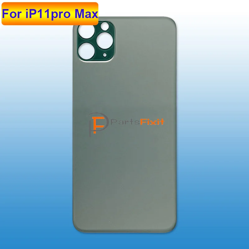 Зеленое заднее стекло для iPhone 11pro Max задняя крышка зеленая Замена