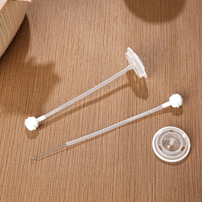 Baby Accessories Dedicated Straw Wide-mouth Bottle Accessories Wide Mouth PPSU Straw Brush Combination 4Pcs/Set