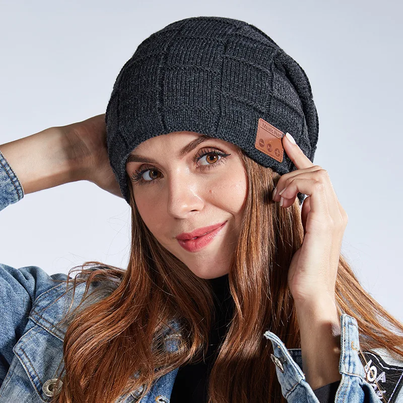 Günstige Xiaomi Mijia explosion modelle hot bluetooth musik headset cap 5,0 doppel call plus samt Bluetooth hut komfortable mode