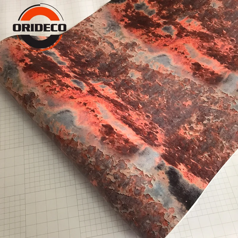 hot Sale Rust Camo Vinyl Wrapping 4