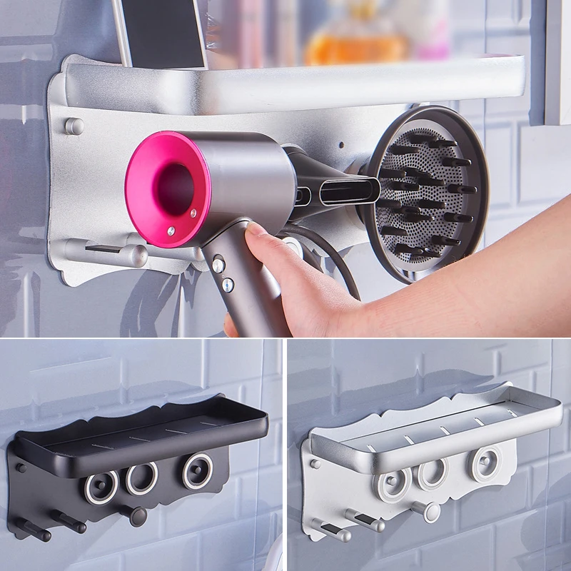 1X фен для волос держатель Hagner подвесной удар-бесплатно для Dyson фен аксессуары настенное крепление