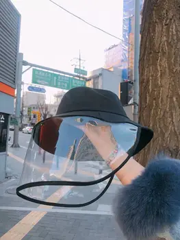 

2020 Cotton Multi-function Protective Hat Men Women Protective Hats Outdoor Windproof Dustproof Breathable Cap