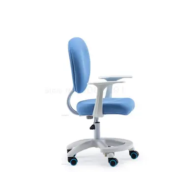

Children's Learning Chair Household Writing Chair Pupils'sitting Posture Correction Elevating Stool Adjustable Backrest Desk Cha