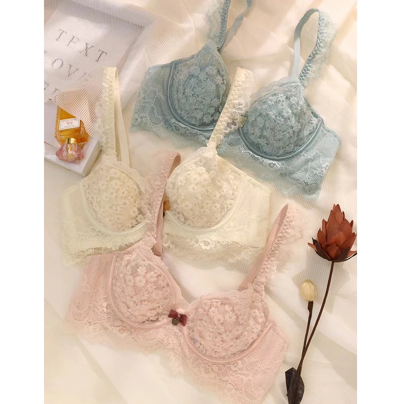 Wire Free Cotton Bra Set