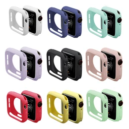 Защитный чехол для apple watch 5, apple watch 4, 3, 2, 1, чехол 360, прозрачный чехол из ТПУ, полный бампер для Iwatch 42 мм, 38 мм, 44 мм, 40 мм