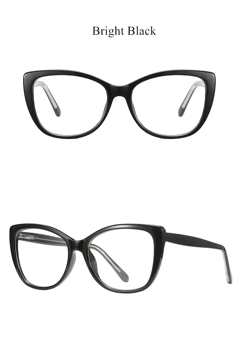 Women's Eyeglasses Cat Eye Acetate Frame 2005 image 5