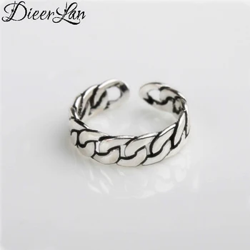

Personality Bohemian 925 Sterling Silver Chain Hollow Rings for Women Boho Jewelry Engagement Rings Wholesale