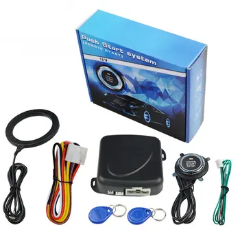 

Car Auto Alarm One Start Stop Engine Starline Push Button Rfid Lock Ignition Keyless Entry Starter Theft System