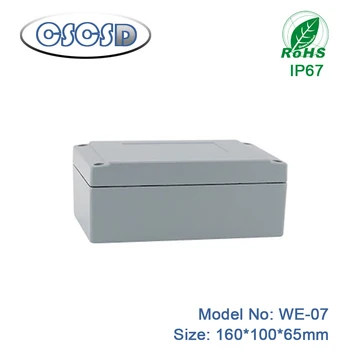 

160*100*65mm CSCSD waterproof project electronic box enclosure junction box amplifier aluminum box die cast aluminum enclosures