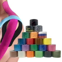 2,5 см* 5 м кинезиологическая лента эластичная терапевтическая спортивная защита от боли клейкая плечевая лента для колена Elbowcinta kinesiologica