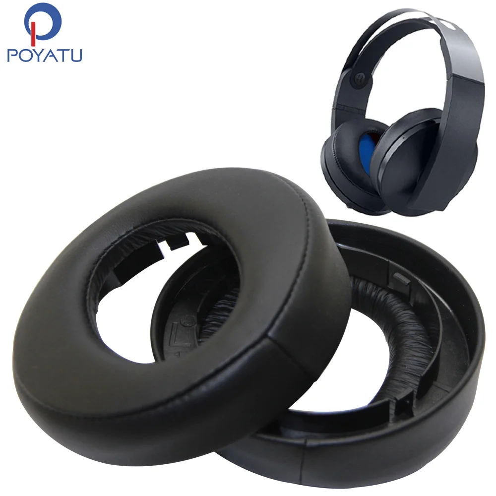 dood Picasso raket Earpads For Sony Playstation 4 Platinum Wireless Headset Headphone Ps4  Replacement Earpad Ear Pad Cushion Cups Cechya-0090 - Earphone Accessories  - AliExpress