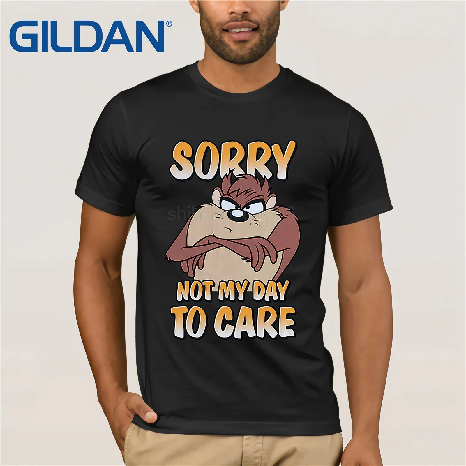 Новый NWT Looney Tunes Тасманский Дьявол извините не мой день чтобы ухаживать за
