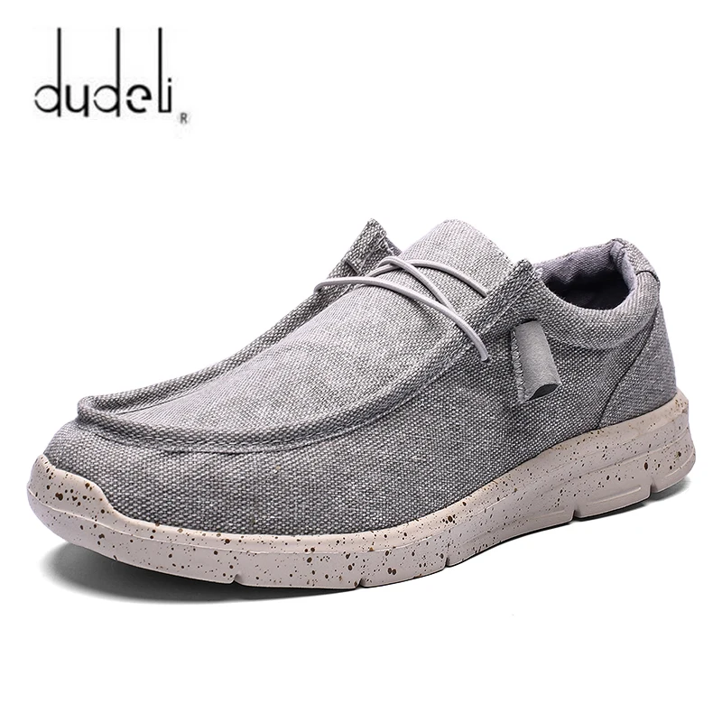 Zapatos informales de tela vaquera para hombre, calzado vulcanizado, transpirable, suave, para verano y otoño