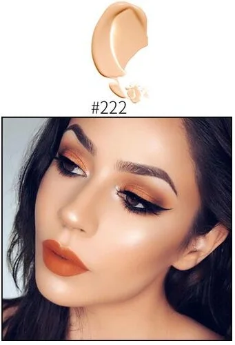 222 Извлекать веснушки корректор dermacols макияж тональный крем для лица крышка веснушки акне Знаки Водонепроницаемый косметический палитра для контуринга - Цвет: 222