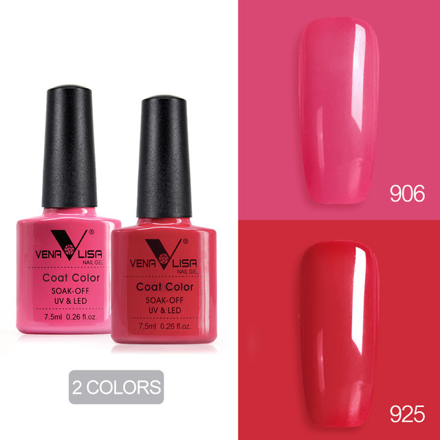 Venalisa Nude Color Gel Base Nowipe Top Coat Soak Off UV LED Gel Nail Polish Cosmetics Nail Art Manicure Nail Varnish