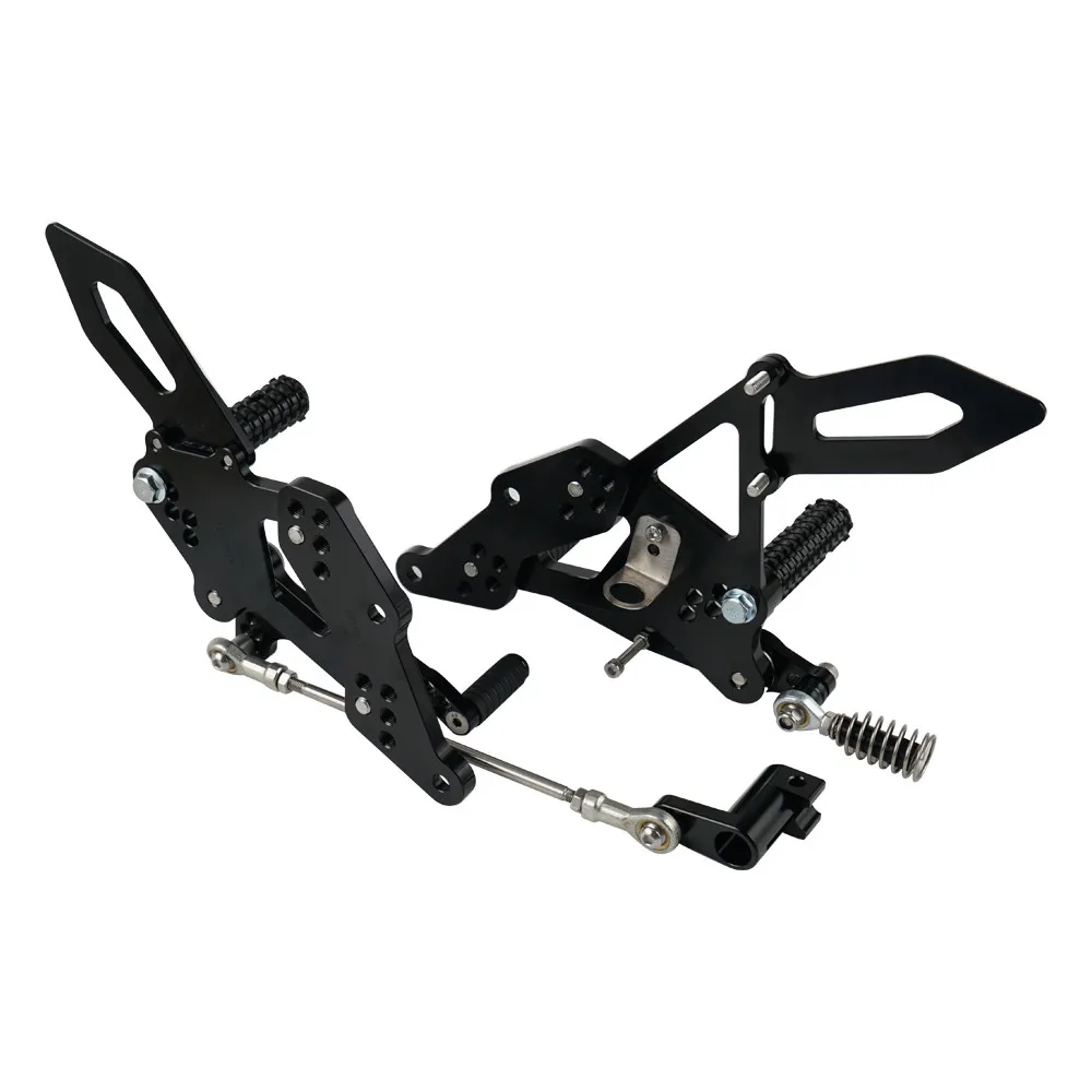 Регулируемые подножки для ног Rearsets для Honda CBR250RR CBR 250RR 250 RR мотоциклетные подножки для ног наборы черный