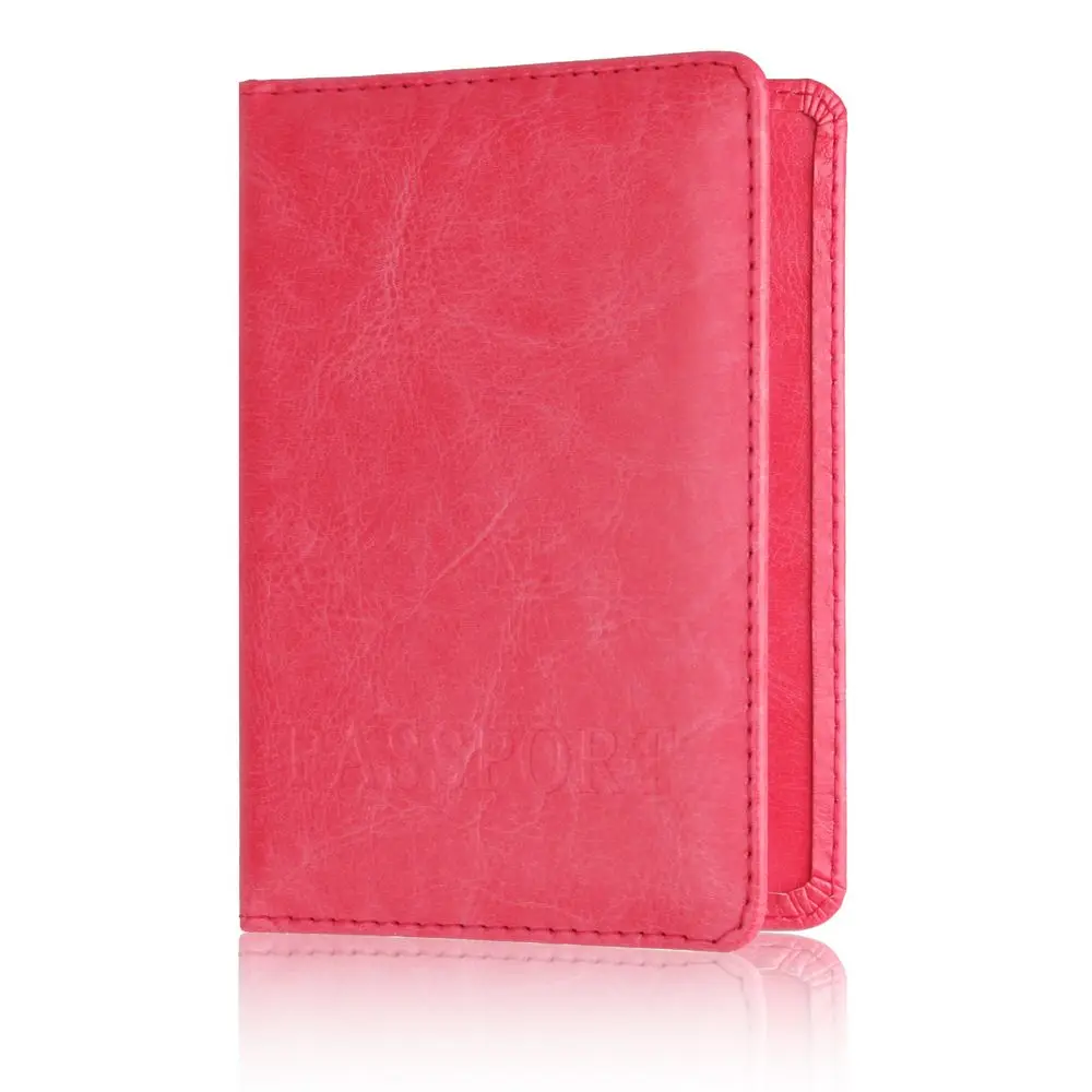 TOURSUIT Leather Multi Functional Credit Card Passport Holder Cover Case for Men and Women