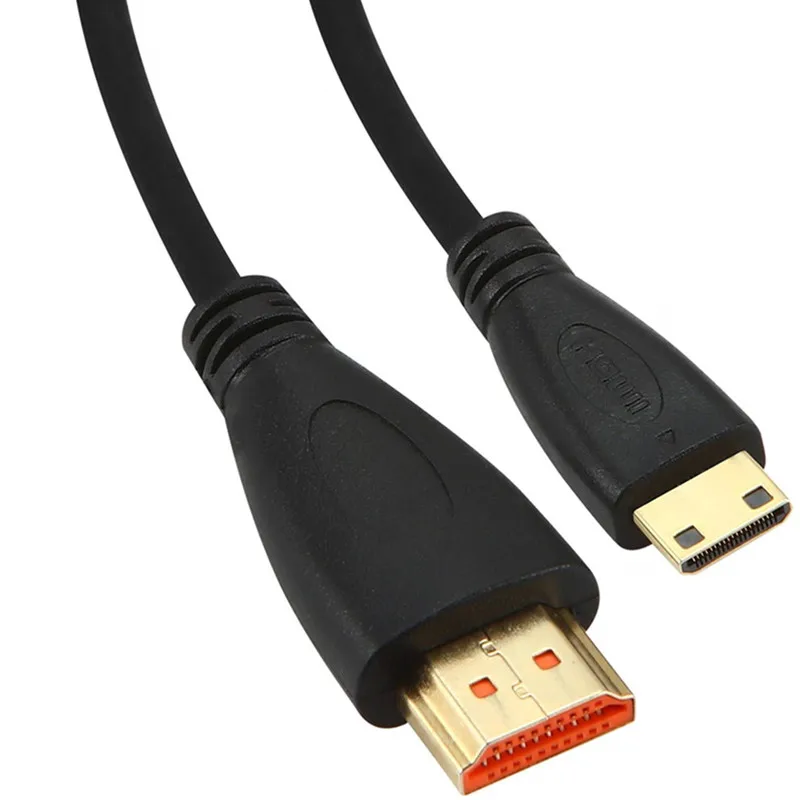 Высокоскоростной кабель Mini HDMI поддержка 4K Ultra HD 3D 1080p для цифровой видеокамеры