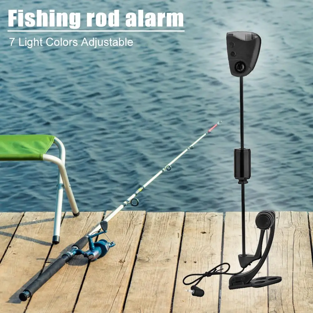 

Sea Fishing Tackles Cooperate with Alarm Work Exquisite Practical Steel Material Fish Pole Tone Volume Sensitivity Sound Alert