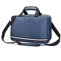 Bolsa de primeiros socorros portátil, bolsa médica de ombro vazia para uso externo, kit de sobrevivência de emergência, acampamento, bolsa de viagem, tamanho grande