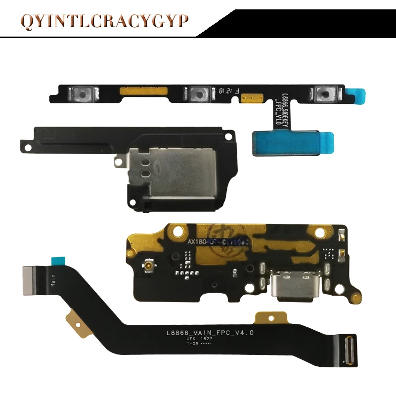 

Phone Parts For Xiaomi A2 Power On/Off Volume Button For Mi A2 Main flex For MIA2 Loud Speaker Charging Port