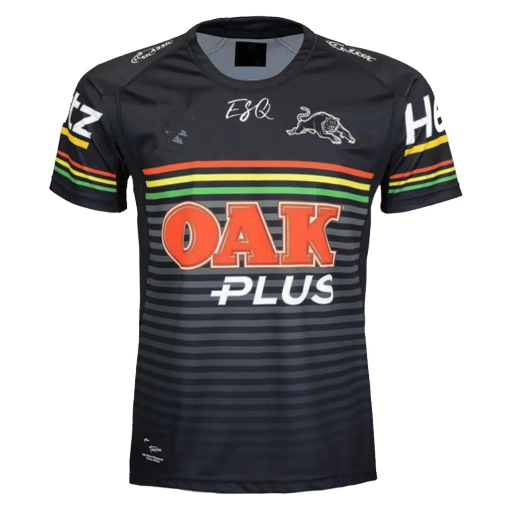 PENRITH PANTHERS футболка для регби Размер: S-3XL принт на заказ номер имя качество идеальное - Цвет: NO Print