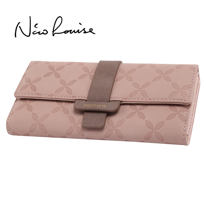 Модный женский кошелек кожаные длинные женские кошельки дизайнерские складные
