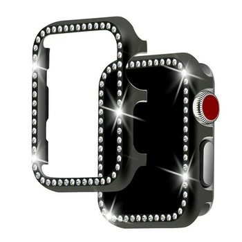 

Fashion Aluminum Alloy Protect Cover For iWatch 1/2/3/4/5 Series Bling Bumper Protective Case For iWatch 1/2/3/4/5 Series