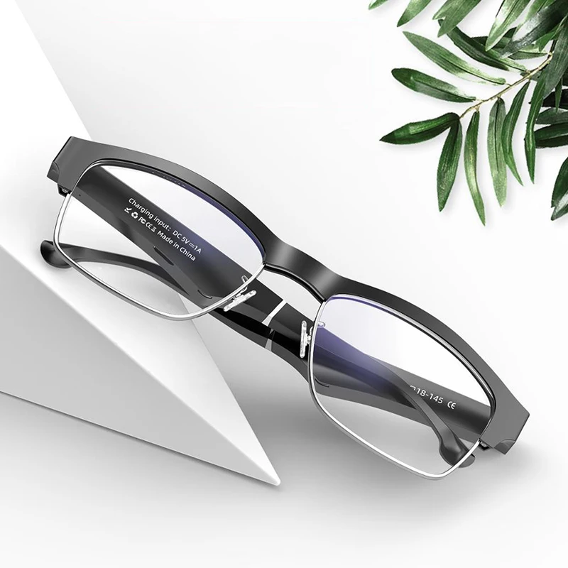 K2 BT5.0 Smart glasses call listen music earphone glasses 2-in-1 intelligent high-tech sunglasses, suitable for Android and IOS