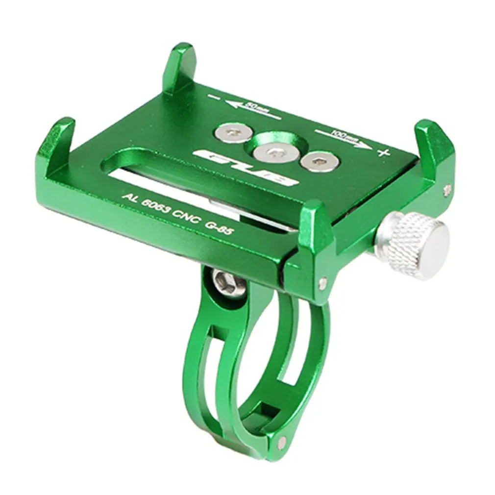 green Gub G-85 алюминиевый велосипедный держатель для телефона для смартфона Регулируемая универсальная подставка для телефона Gps - Цвет: green