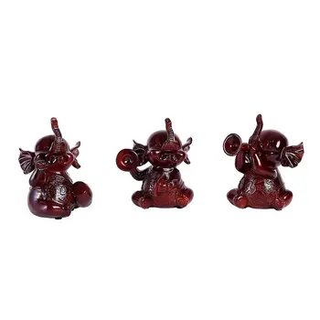 

Elephant Crafts Cabinet Tv Cabinet Decoration Creative Home Porch Decorations Three Small Elephant Furnishings