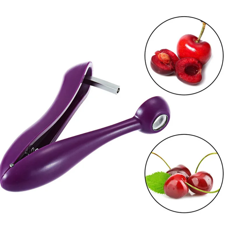 Cherry Stoner Seed and Olive Tool Remover Black Cherry Pitter Tool Cherry Pitter