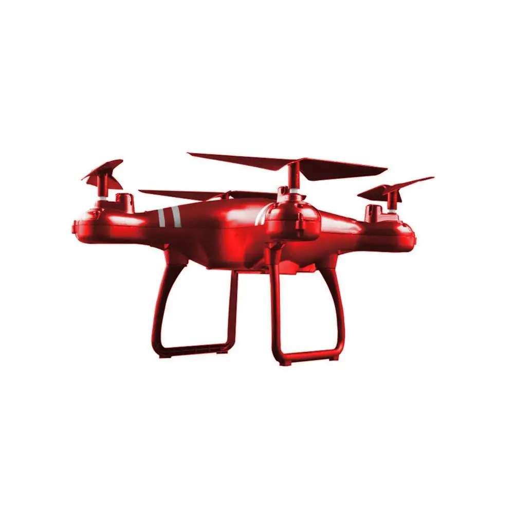 Креативный 1080P Wi-Fi FPV с камерой, широкоугольный HD Режим высокой фиксации, Мультикоптер, Дрон, складной вертолет, подарки для детей - Цвет: Red No Camera