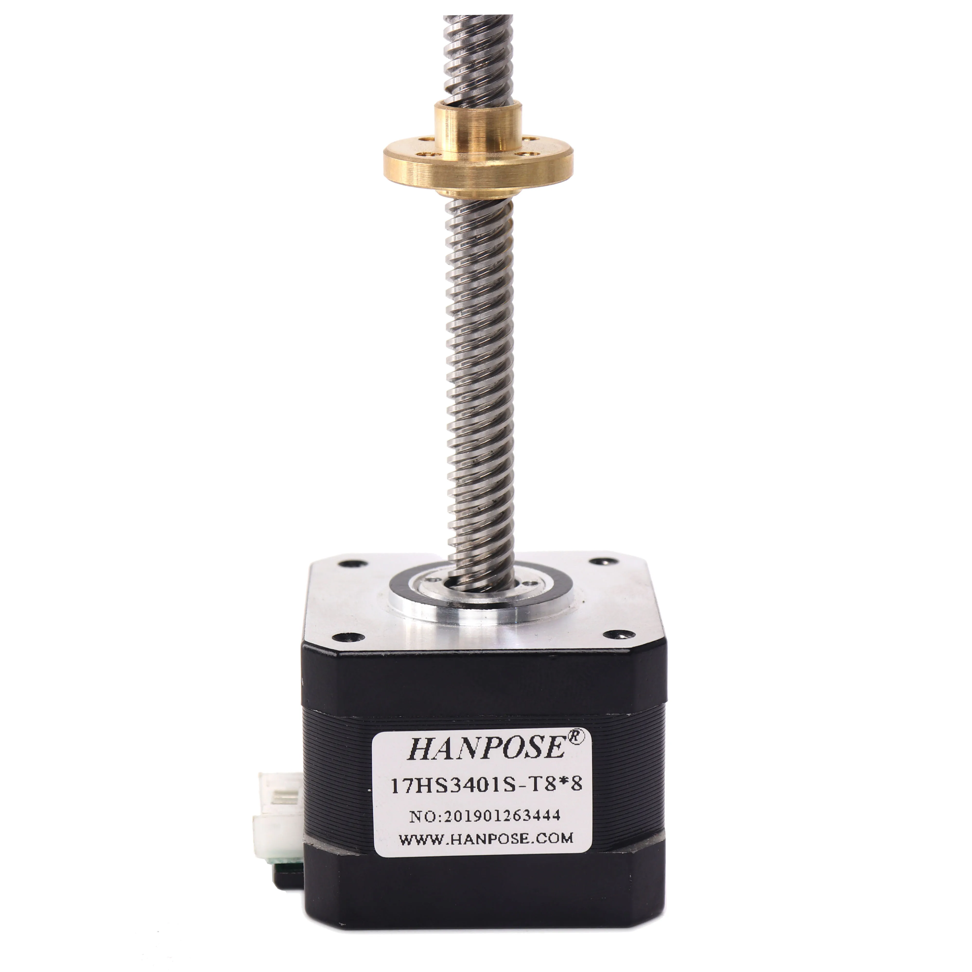 Nema17 17HS3401S T8*8 Винт линейный шаговый двигатель а 300 мм Z мотор с трапециевидным