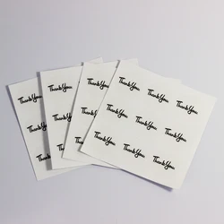 Transparent thank you sticker envelope seal label wedding gift handmade stationery decoration sticker custom