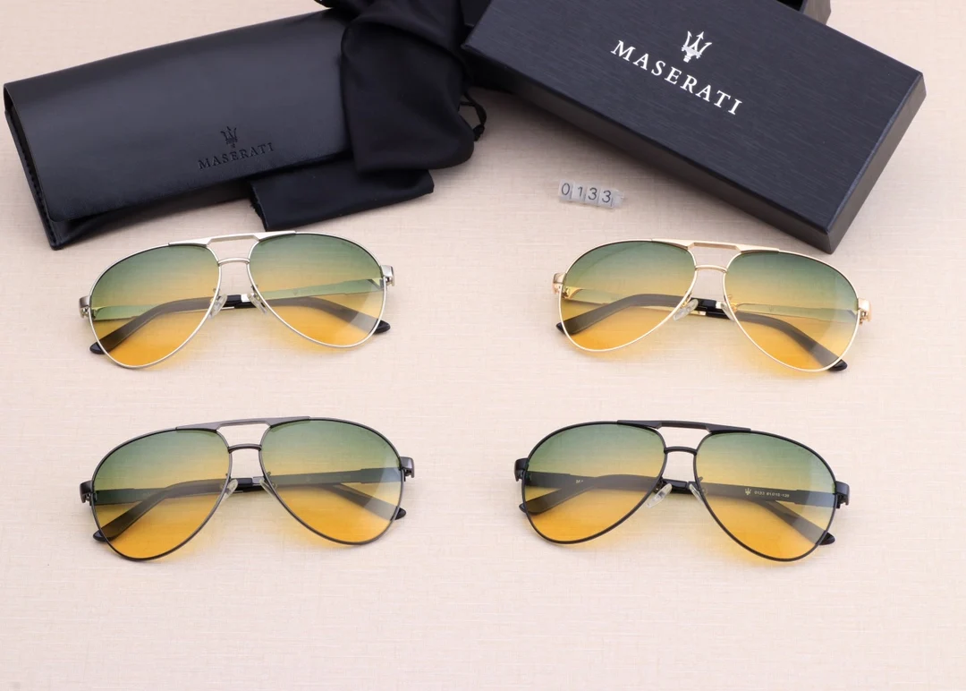 2021 maserati series Levante Ghibli hommes lunettes de soleil de luxe  marque polarisée lunettes de conduite UV400 hommes pilote dames Couple  Watche | AliExpress